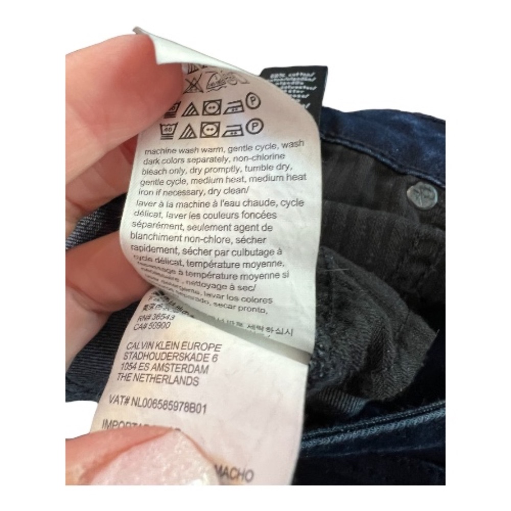 EUC Calvin Klein Ultimate Skinny blue jeans | size 12 - Picture 10 of 10